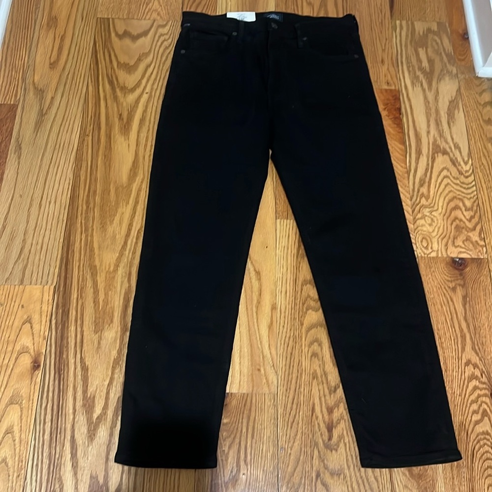 NWT Citizens of Humanity, Isola, Plush Black Size 28 jeans